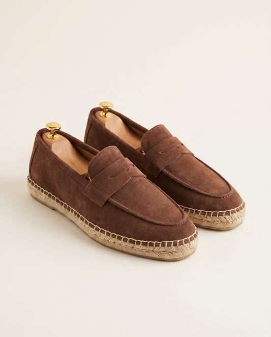 Penny Espadrilles Brown Suede