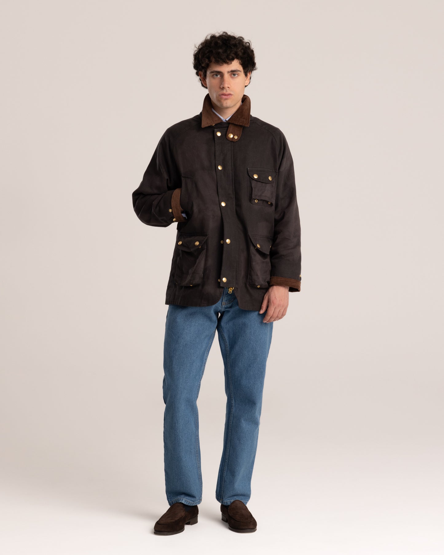 Waxed Jacket Graphite