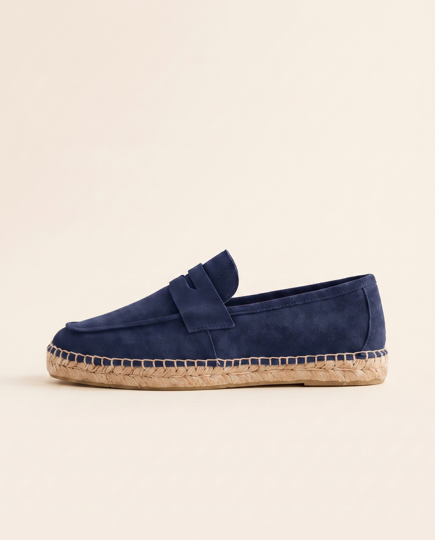 Penny Espadrilles Navy Suede