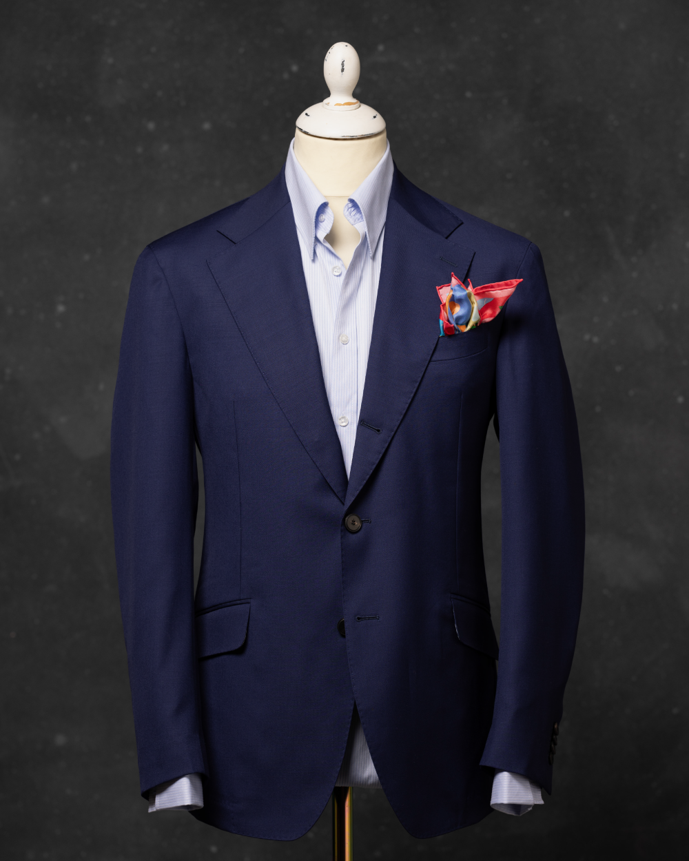 Single Breasted Blazer TR Navy