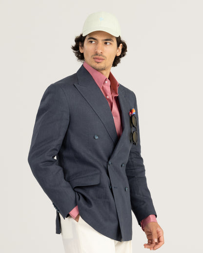 Baseball Cap Sage Green Linen