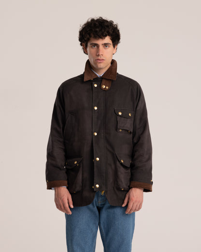 Waxed Jacket Graphite