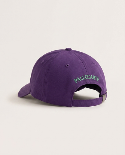 Baseball Cap Violet Purple Cotton
