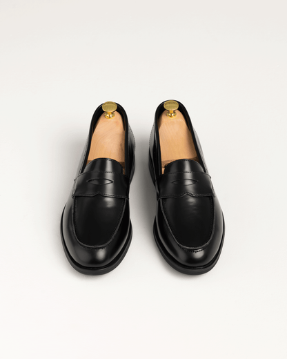 Penny Loafers Black Leather