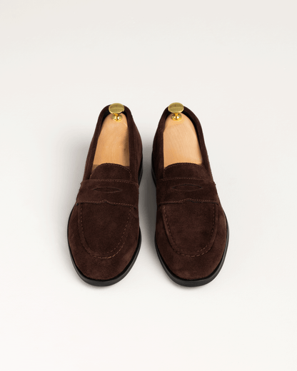 Penny Loafers Brown Suede