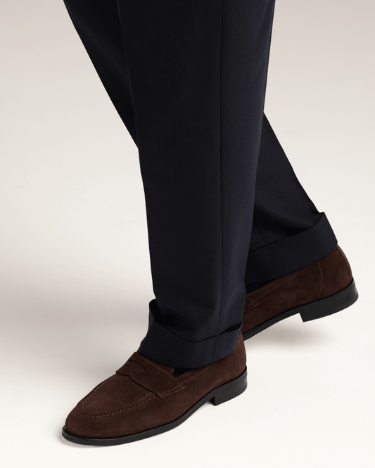 Penny Loafers Brown Suede