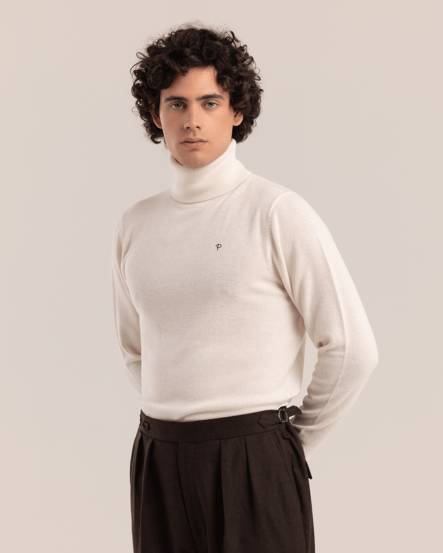 Turtleneck Sweater Cream