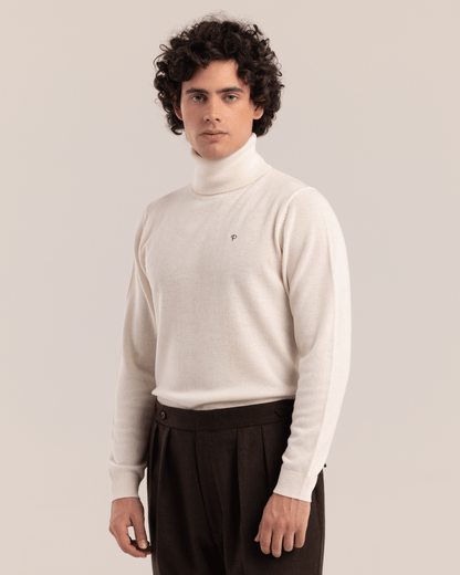 Turtleneck Sweater Cream