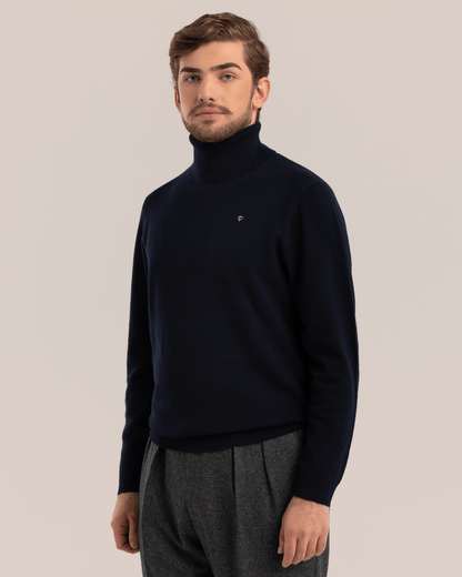 Turtleneck Sweater Navy