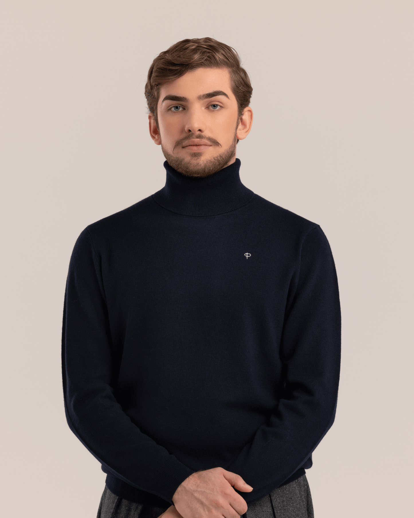 Turtleneck Sweater Navy